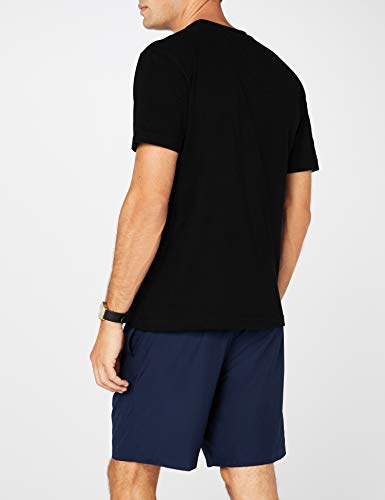 Lacoste TH7618, Camiseta para Hombre, Negro (Noir), Small (Talla del fabricante: 3)