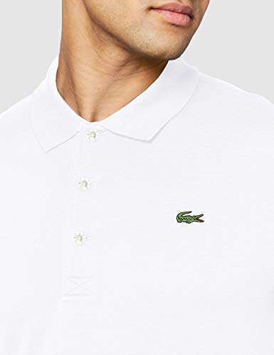 Lacoste YH4801 Polo, Blanco (Blanc), M para Hombre