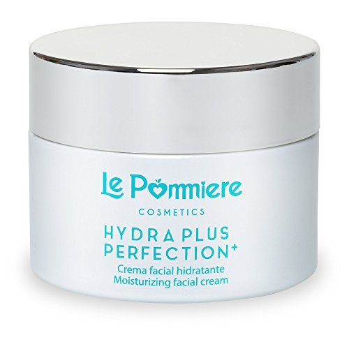 Le Pommiere crema nutritiva hidratante antiedad 50ml. Antiarrugas ácido hialurónico, colágeno, aloe vera. Vitamina A retinol, C, E. Tratamiento facial anti envejecimiento. Hombre & mujer. SPF 15