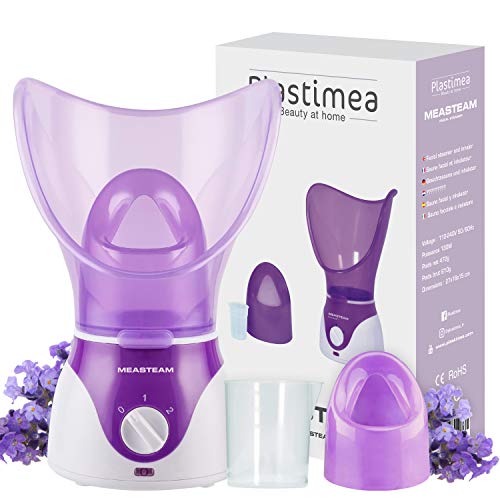 Limpiador Facial Electrico Humidificador Aromaterapia Inhalador Hombre y Mujer 130 W Spa Facial Limpieza de Poros Puntos Negros Espinillas Lifting Acne