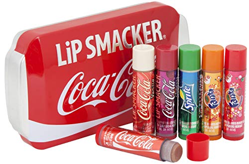 Lip Smacker Coca Cola Lip Gloss (paquete de 6), sabores variados