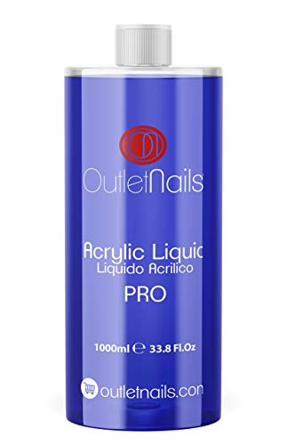 Liquido Acrilico para uñas 1000ml / Monomero para uñas acrílicas/Liquido Acrilico Profesional 1000ml / Acrylic Liquid Powder/Outlet Nails