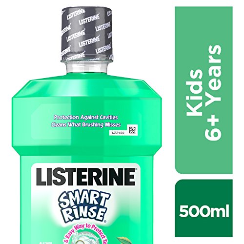 Listerine Smart Rinse Menta Niños 500 ml