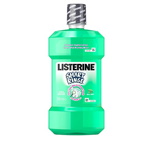 Listerine Smart Rinse Menta Niños 500 ml