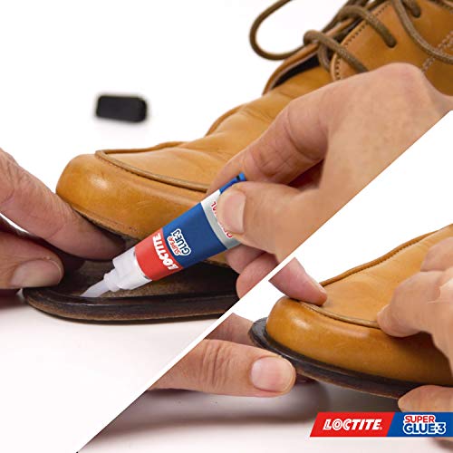 Loctite Super Glue-3 Original Mini Trio, pegamento universal con triple resistencia, adhesivo transparente, pegamento instantáneo y fuerza instantánea, 3x1 g