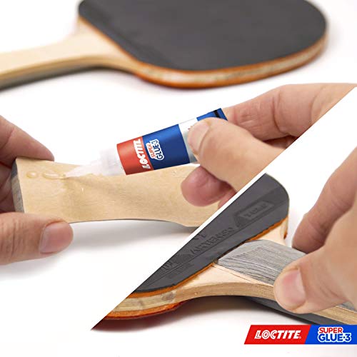 Loctite Super Glue-3 Original Mini Trio, pegamento universal con triple resistencia, adhesivo transparente, pegamento instantáneo y fuerza instantánea, 3x1 g