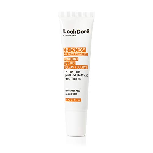 Lookdore IB+ Energy Crema Contorno de Ojos - Corrector Ojeras - Vitamina C Facial - Anti Fatiga