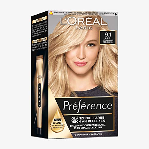 L'Oral Paris Preference Viking 9.1 Light Ash Blonde by L'Oreal Paris