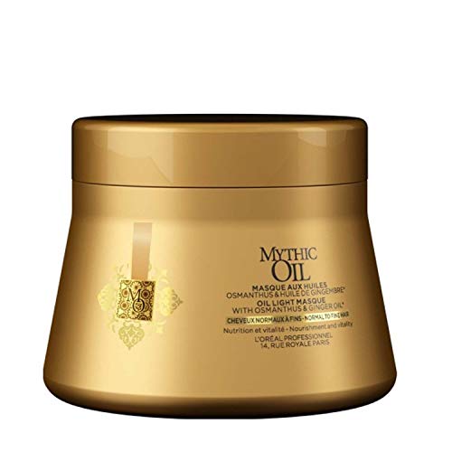 L'Óreal Mythic Oil Mascarilla Cabello Normal o Fino - 200 ml