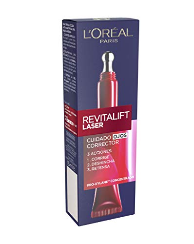 L'Oreal Paris Dermo Expertise Cuidado de Ojos Corrector Anti-Edad Revitalift Láser x3 - 15 ml