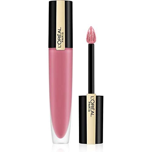 L'Oréal Paris Rouge Signature 105 I Rule Pintalabios Mate Permanente Rosa - 7 ml