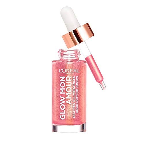 L'Oréal Paris Wake Up & Glow Mon Amour Gotas Iluminadoras, Tono Rosado - 15 ml