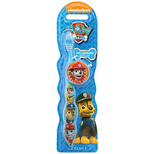 Lorenay LN-1109 - Cepillo de dientes para nino, estampado Paw Patrol