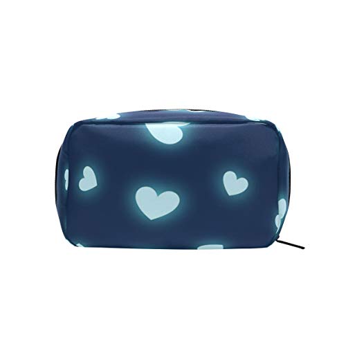 LORONA Hearts página web blog bolsa de cosméticos embrague bolsa de maquillaje organizador de viaje bolsa de aseo para mujeres