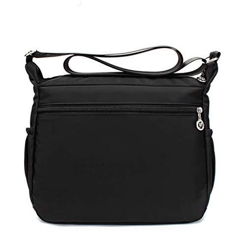 Luckycat Mujer de Bolsos de Moda Impermeable Mochilas Bolsas de Viaje Bolso Bandolera Sport Messenger Bag Bolsos Baratos Mano para Tablet Escolares Nylon