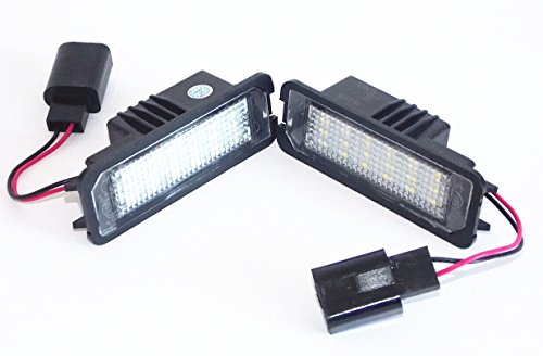 Luz de matrícula LED