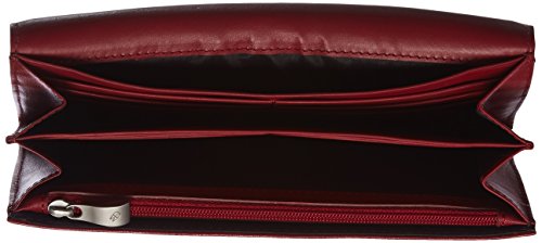 Mandarina Duck Hera 3.0 Portafoglio, Billetera para Mujer, Rojo (Red), 10x21x28.5 cm (B x H x T)