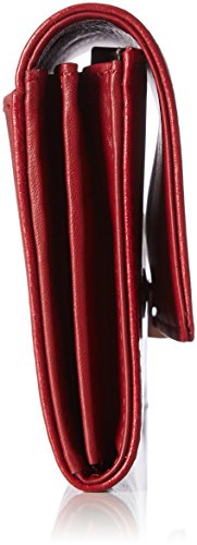 Mandarina Duck Hera 3.0 Portafoglio, Billetera para Mujer, Rojo (Red), 10x21x28.5 cm (B x H x T)