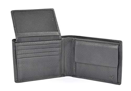 Mandarina Duck Men's wallet in leather Dual UDP02 Black