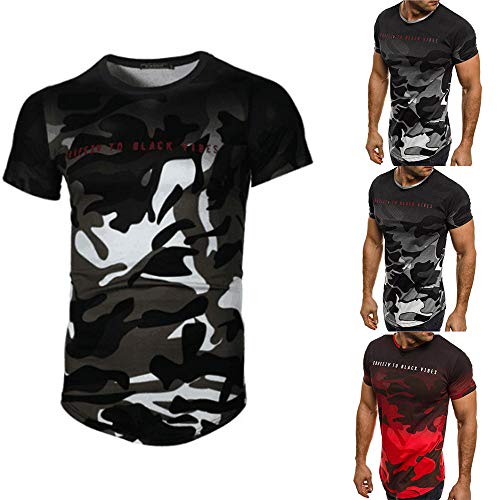 Manga Corta Camiseta Hombres Nuevo Verano Dibujos Animados Bicicleta Patrones Impresos Blusa Superior Tops Calavera 2019 Moda