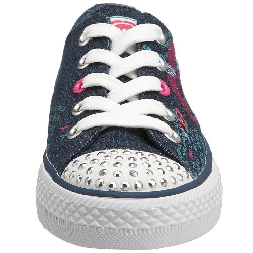 Marc Ecko Footwear CHALSIE-JITTERBUG - Zapatos de lona para bebé, color azul, talla 31