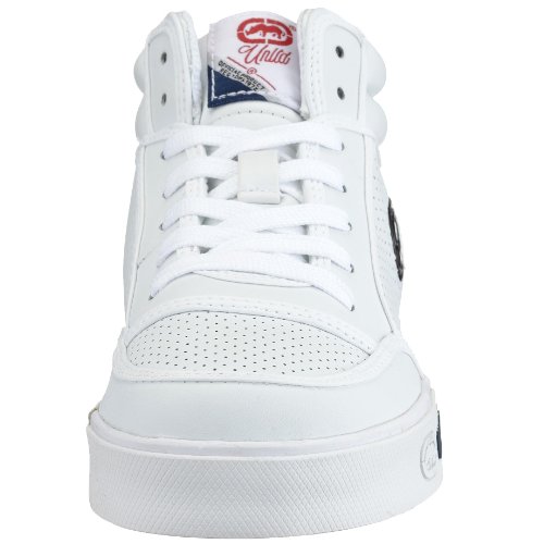 Marc Ecko Footwear - Zapatos de cuero para bebé, color blanco, talla 29