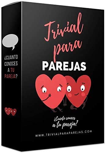 Marta Fedriani Trivial para Parejas Plus - ¿Cuánto conoces a tu Pareja? | Juego Divertido Que provoca Conversaciones estimulantes. Regalos para Parejas| De 2 a 10 Jugadores.