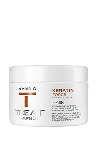 Mascarilla tratamiento Naturtech Montibello con queratina, 300 ml.