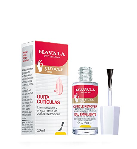 Mavala Quita Cutículas Tratamiento para las Uñas que Suaviza y Ayuda a Retirar las Cutículas Crecidas, 10 ml