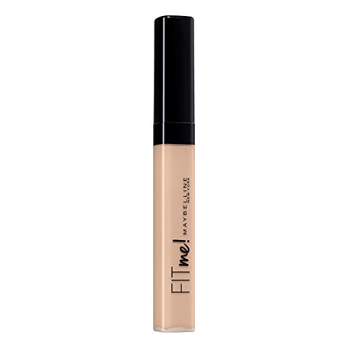 Maybelline Corrector de Ojeras E Imperfecciones Fit Me Tono 08 Nude Acabado Natural Pieles Claras - 6.8 ml