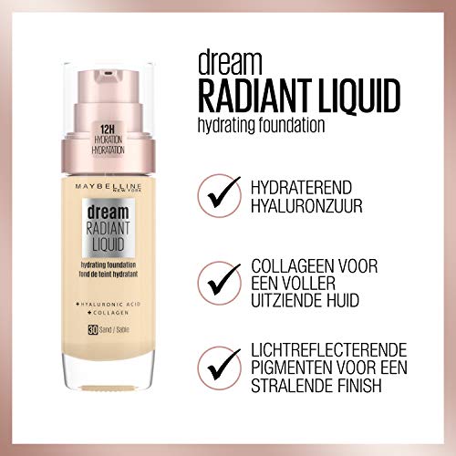 Maybelline Dream Satin Foundation Maquillaje Fluido 60 Caramel