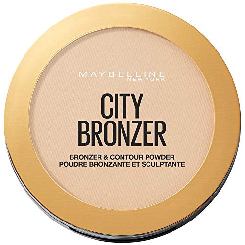 Maybelline New York City Bronzer Polvos Bronceadores Mate para Pieles Claras, Tono 100 Light Cool