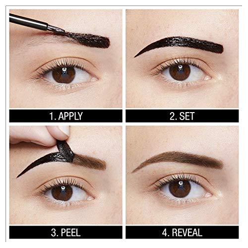 Maybelline New York - Encre à Sourcils Peel-Off - Tattoo Brow - Black (35) - 4,6 g