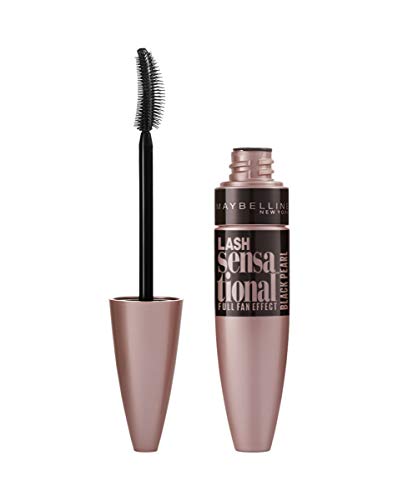 Maybelline New York - Lash Sensational Intense Black, Máscara de Pestañas, Tono Negro Intenso - 9,5 ml