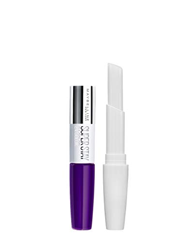 Maybelline New York - Superstay 24H, Pintalabios Mate de Larga Duración, Tono 800 Purple Fever