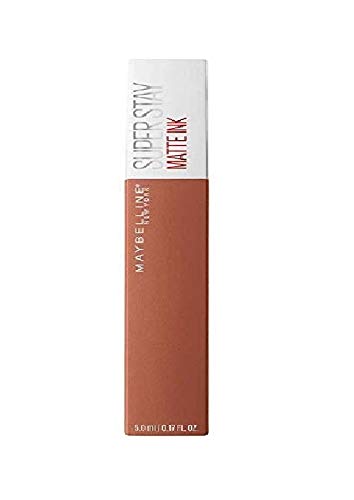 Maybelline New York - Superstay Matte Ink, Pintalabios Mate de Larga Duración, Tono 75 Fighter