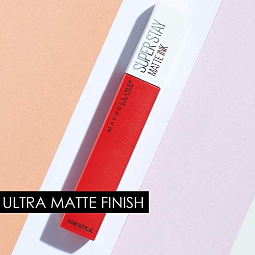 Maybelline New York - Superstay Matte Ink Pintalabios tono 180 Revolutionary, rosa