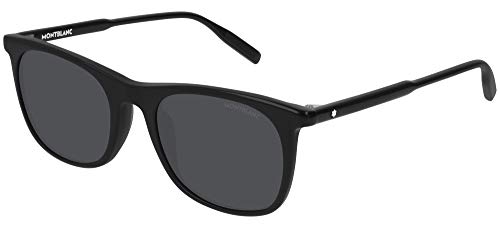 Mont Blanc Gafas de Sol MB0007S Black/Grey Hombre