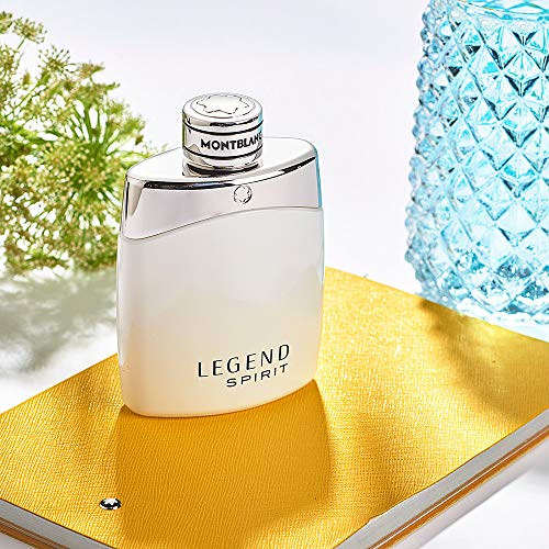 Mont Blanc Legend Spirit eau de toilette Hombres 100 ml - Eau de toilette (Hombres, 100 ml, Bergamota, Toronja, Pimienta rosa, Cardamomo, Lavanda, Musk o almizcle, Musgo de roble, Aerosol)