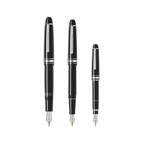 Montblanc 105191 Cartuchos de tinta de alta calidad Mystery Black – Lujosas recargas para pluma, 8 x paquete