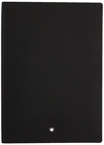 Montblanc 113294 Cuaderno Fine Stationery #146 – Bloc de líneas A5, negro