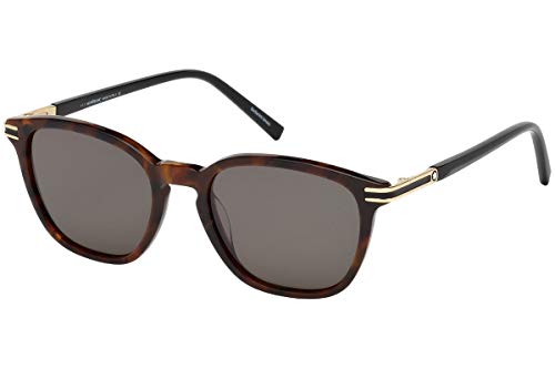 Montblanc Mont Blanc Sonnenbrille Mb700S Gafas de sol, Multicolor (Mehrfarbig), 52.0 para Hombre