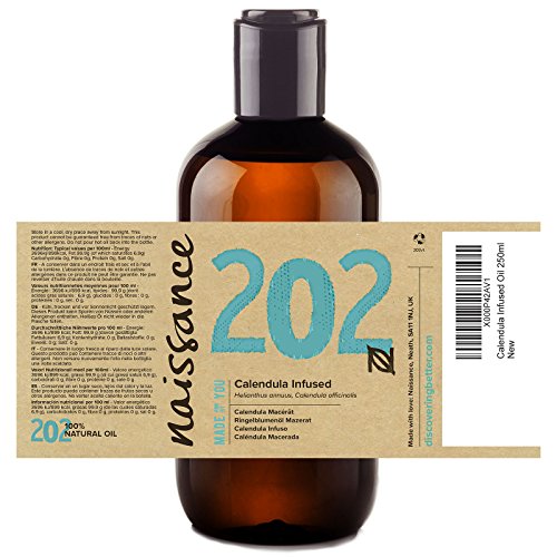 Naissance Aceite Macerado de Caléndula 250ml - 100% natural, vegano y no OGM