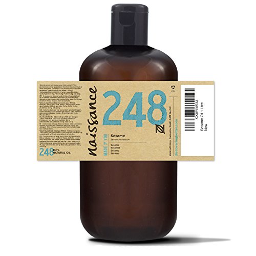 Naissance Aceite Vegetal de Sésamo 1 Litro - 100% puro, prensado en frío, vegano y no OGM …