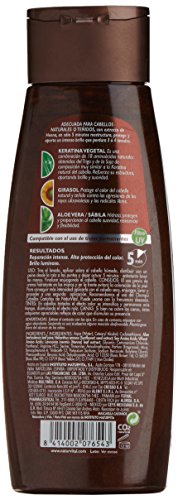 NATUR VITAL mascarilla capilar color cabellos castaños bote 300 ml