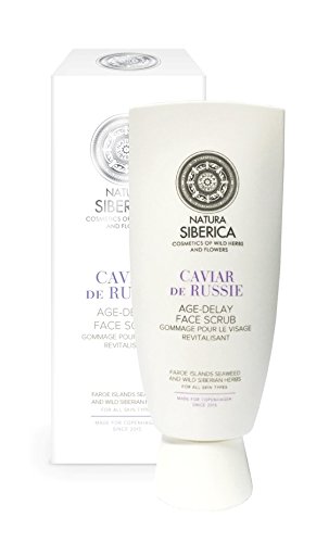 Natura Siberica Exfoliante Facial Anti-Age, Caviar de Rusia - 100 ml