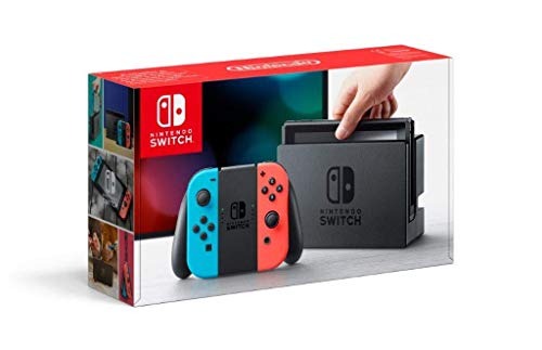 Nintendo Switch - Consola color Azul Neón/Rojo Neón