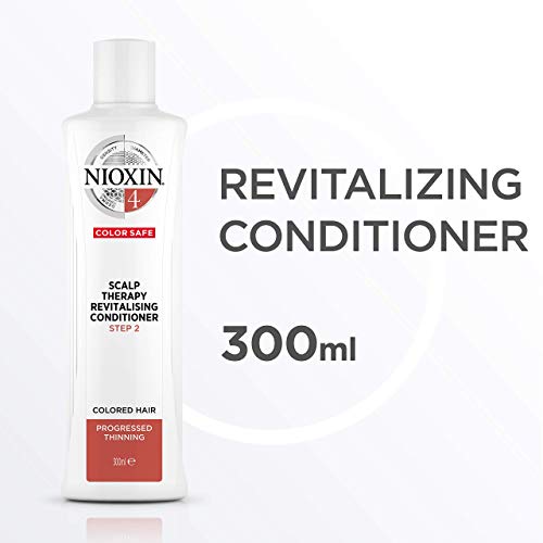 NIOXIN - Acondicionador Tratamiento Revitalizante Sistema 4 - CABELLO COLOREADO, DEBILITAMIENTO AVANZADO, HIDRATACION EQUILIBRADA 300 ml (3D Care Systems)