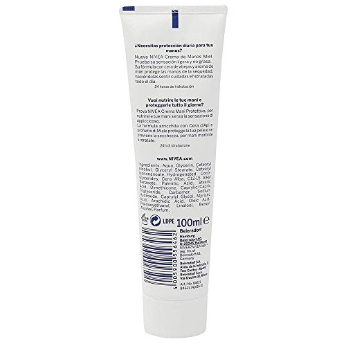 NIVEA Crema Manos Miel 100 ml (4005900556462)