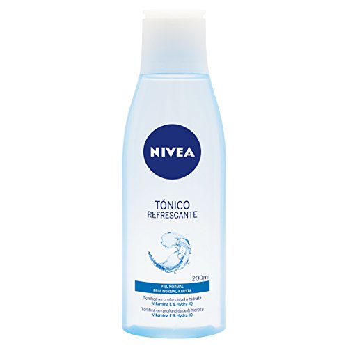 Nivea Visage Tónico Refrescante para Piel Normal, Cara y Rostro - 200 ml